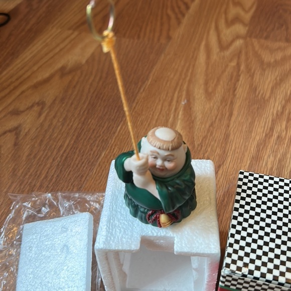 Dept 56 Christmas Ornament Merry Makers Tolland the Toller Climbing Rope NIB - Picture 4 of 7